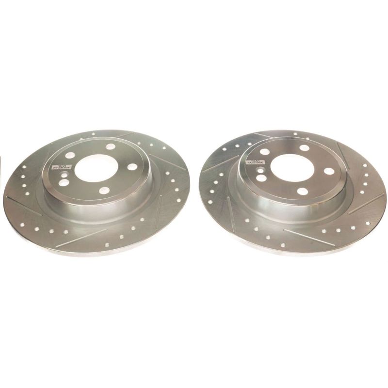 PowerStop Power Stop 17-19 Infiniti QX30 Rear Evolution Drilled & Slotted Rotors - Pair