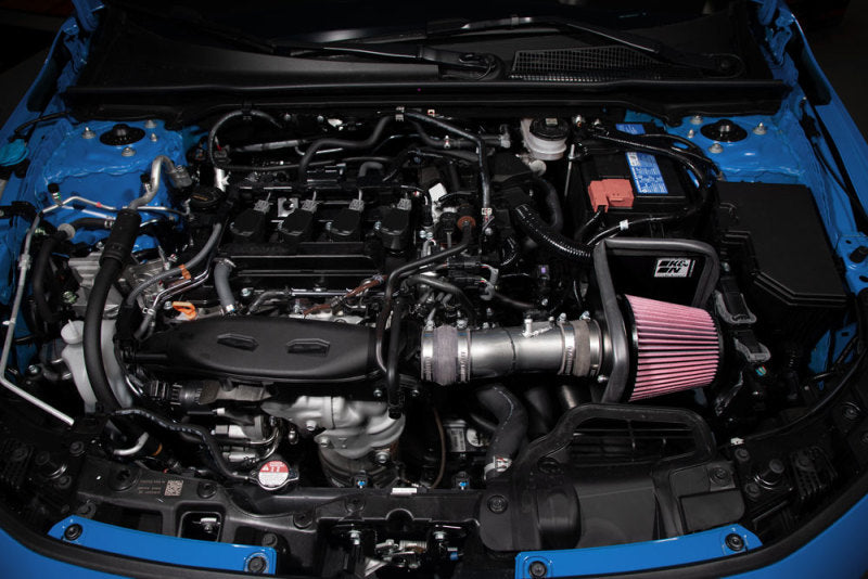 K&N Engineering K&N 2022 Honda Civic 1.5L Turbo L4 Silver Typhoon Intake