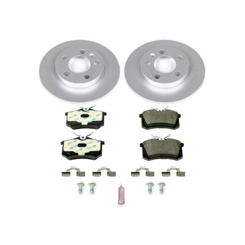 PowerStop Power Stop 00-06 Audi TT Quattro Rear Euro-Stop Brake Kit
