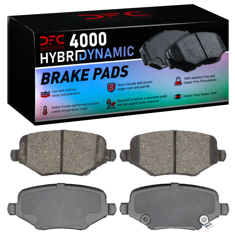 DFC 08-16 Volkswagen Routan Rear 4000 Hybridynamic Brake Pads