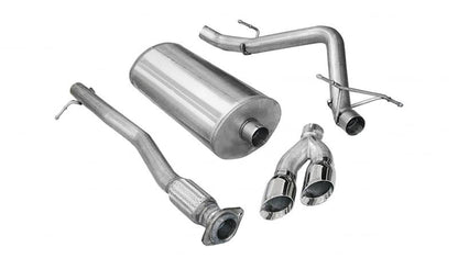 CORSA Performance Corsa 2009-2009 Chevrolet Silverado Crew Cab/Short Bed 1500 4.8L V8 Polished Sport Cat-Back Exhaust