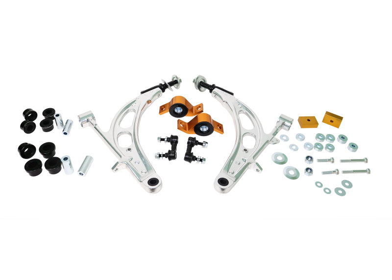 Whiteline 93-07 Subaru Impreza Front Lower Street Performance Alloy Control Arm Kit