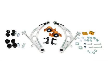 Whiteline 93-07 Subaru Impreza Front Lower Street Performance Alloy Control Arm Kit