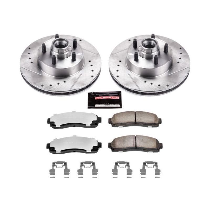 PowerStop Power Stop 10-11 Ford Ranger Front Z36 Truck & Tow Brake Kit