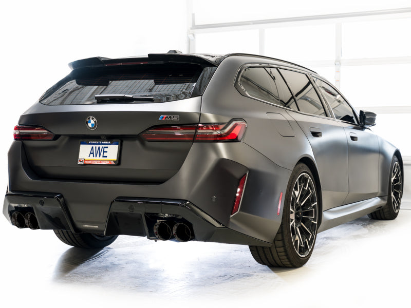 AWE Tuning BMW G90/G99 M5 Touring Edition Cat-Back Exhaust - Diamond Black Tips