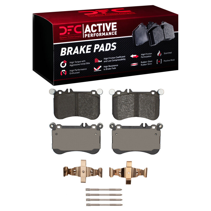DFC 10-20 Mercedes-Benz SLC43 AMG Front Active Performance Pads and Hardware Kit