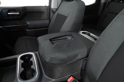 Covercraft 16-24 Chevrolet Traverse Endura PrecisionFit Third Row Seat Covers - Charcoal/Blk