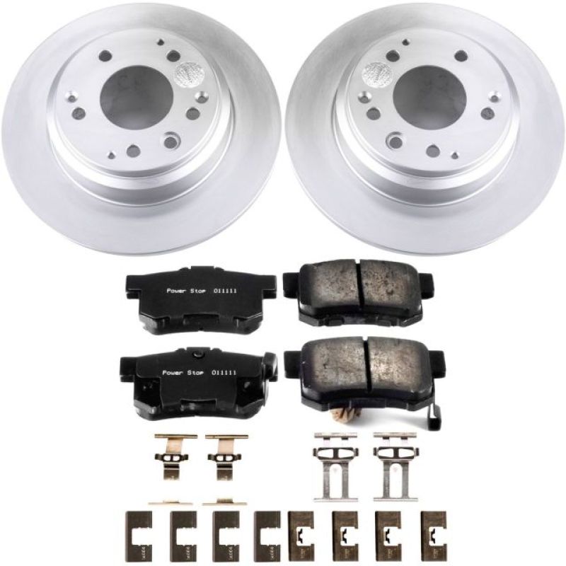 PowerStop Power Stop 96-98 Acura RL Rear Z17 Evolution Geomet Coated Brake Kit
