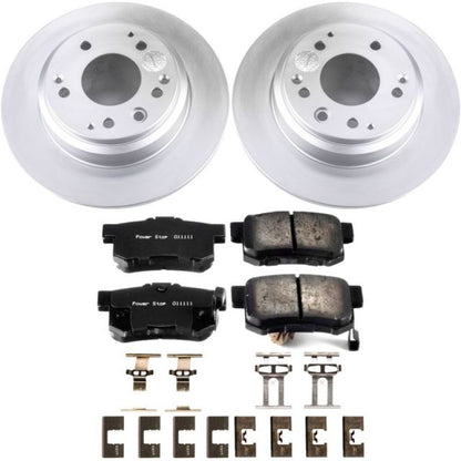 PowerStop Power Stop 96-98 Acura RL Rear Z17 Evolution Geomet Coated Brake Kit