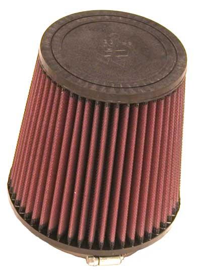 K&N Engineering K&N Filter Universal Rubber Filter Round Tapered 4.5in  Flange 5.875in Base 4.5 inch Top 6in  Height