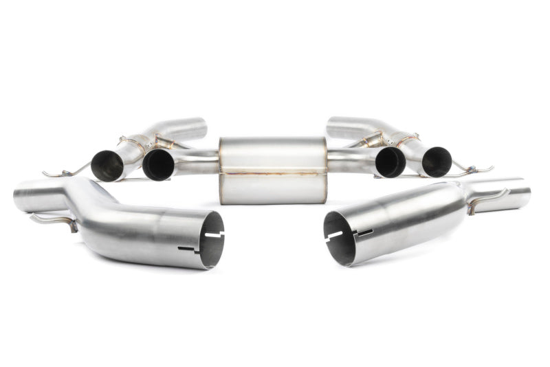 Dinan 23-26 BMW M2 (G87) Valved Axleback Exhaust System - Polished Tips