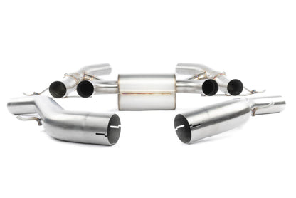 Dinan 23-26 BMW M2 (G87) Valved Axleback Exhaust System - Polished Tips