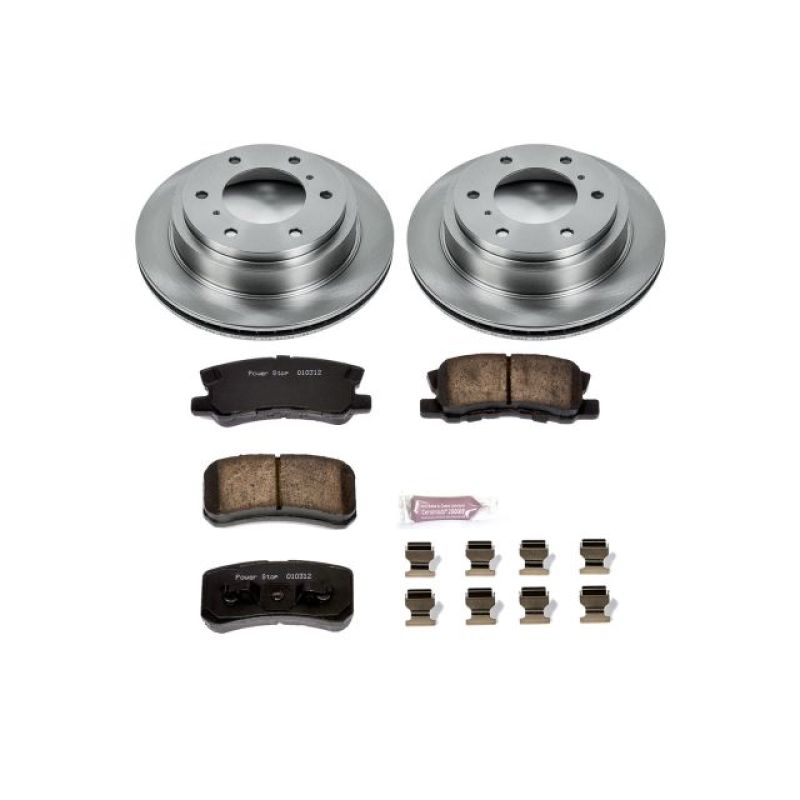 PowerStop Power Stop 01-06 Mitsubishi Montero Rear Autospecialty Brake Kit
