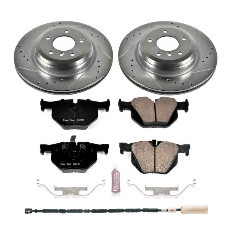 PowerStop Power Stop 13-15 BMW X1 Rear Z23 Evolution Sport Brake Kit