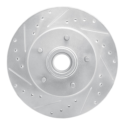 R1 Concepts R1 1991-1996 Buick Roadmaster Front Left Drilled & Slotted Silver Brake Rotor