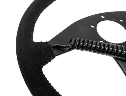 PRP Seats PRP Heated Flat Suede Steering Wheel - Black