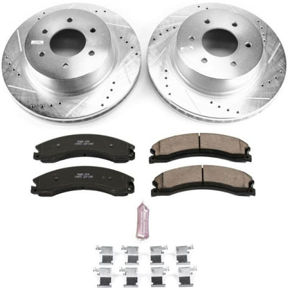 PowerStop Power Stop 16-22 Nissan Titan XD Front Z23 Evolution Brake Kit