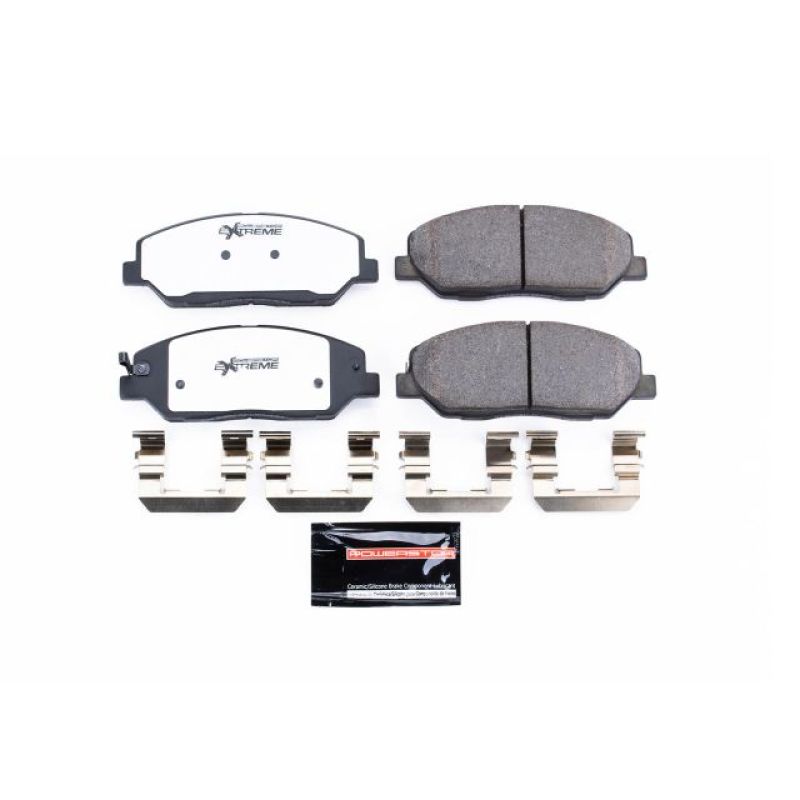 PowerStop Power Stop 09-11 Hyundai Genesis Front Z26 Extreme Street Brake Pads w/Hardware