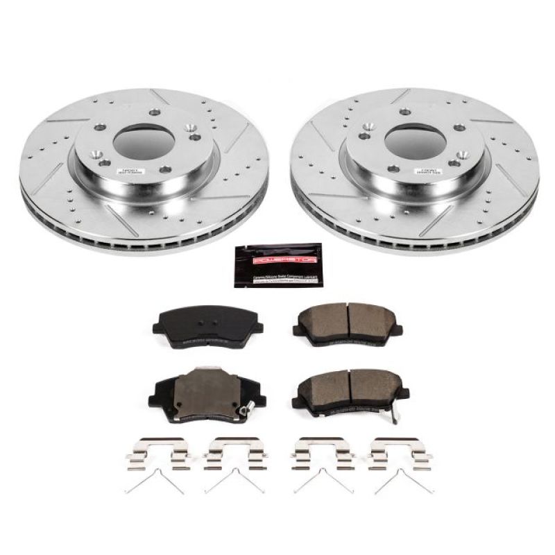 PowerStop Power Stop 17-19 Hyundai Elantra Front Z23 Evolution Sport Brake Kit