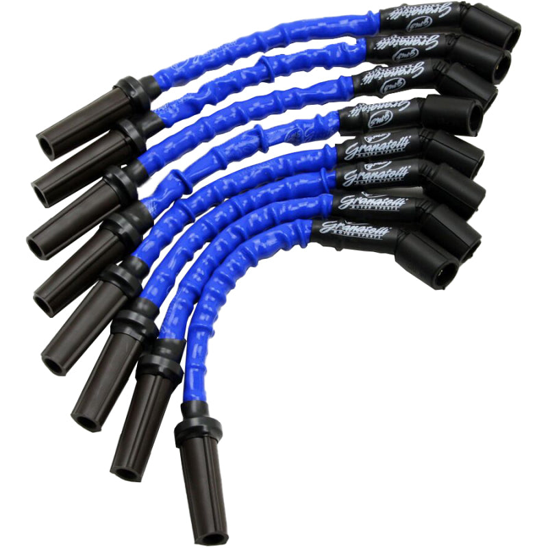 Granatelli Motor Sports Granatelli 14-23 GM LT1 6.2L Hi-Perf Coil-Near-Plug Ignition Wire Connector Kit w/Blue Jacket
