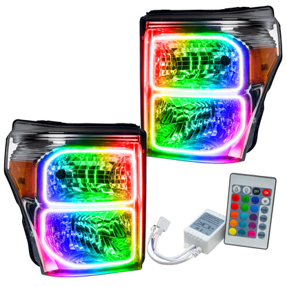 ORACLE Lighting Oracle 11-16 Ford F250/350 LED HL - ColorSHIFT w/ Simple Controller