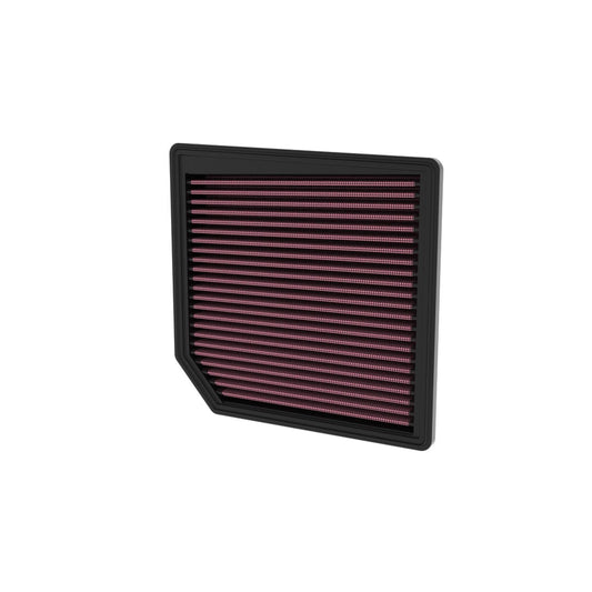 K&N 33-3182 High-Flow Original Lifetime Engine Air Filter - MASERATI GHIBLI L4-2.0L F/I