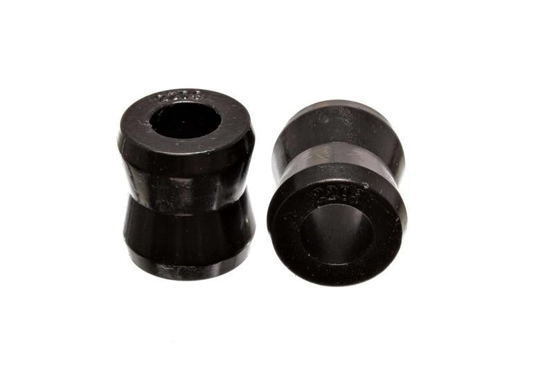 Energy Suspension Black Hour Glass Shock Bushings 3/4 inch I.D. 1 min - 1 1/8 max inch O.D. 1 7/16 i