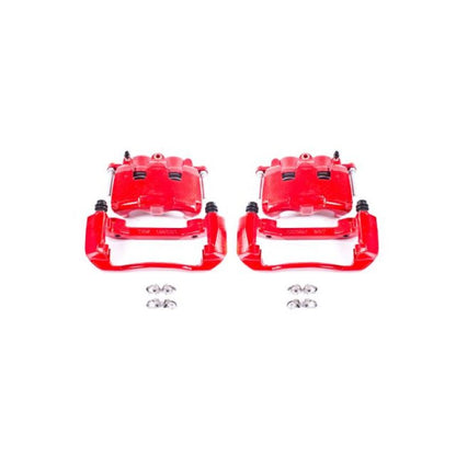 PowerStop Power Stop 05-08 Dodge Dakota Front Red Calipers w/Brackets - Pair