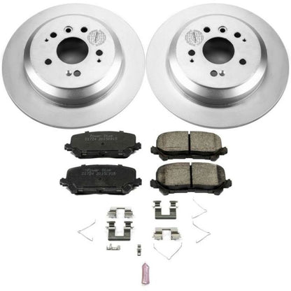 PowerStop Power Stop 16-19 Honda Pilot Rear Z17 Evolution Geomet Coated Brake Kit
