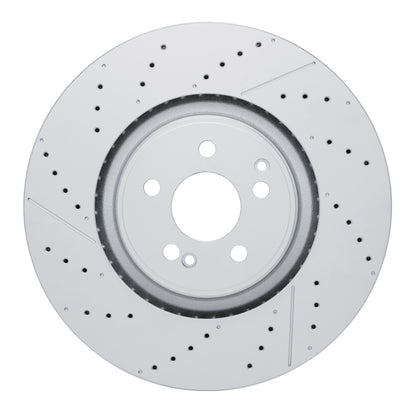 DFC 21-25 Mercedes-Benz GLS63 AMG Rear Drilled GeoSPEC Coated Rotor and Slotted