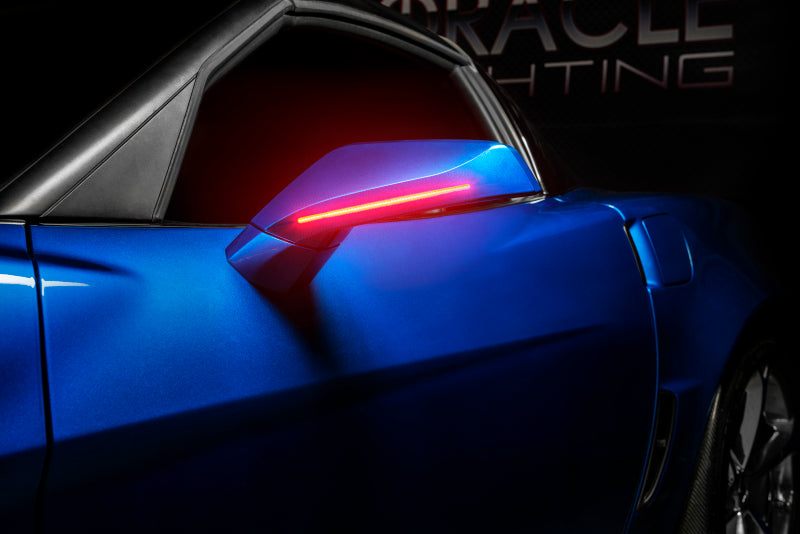 ORACLE Lighting Oracle 05-13 Chevrolet Corvette C6 XM Concept Side Mirrors - Unpainted - No Color