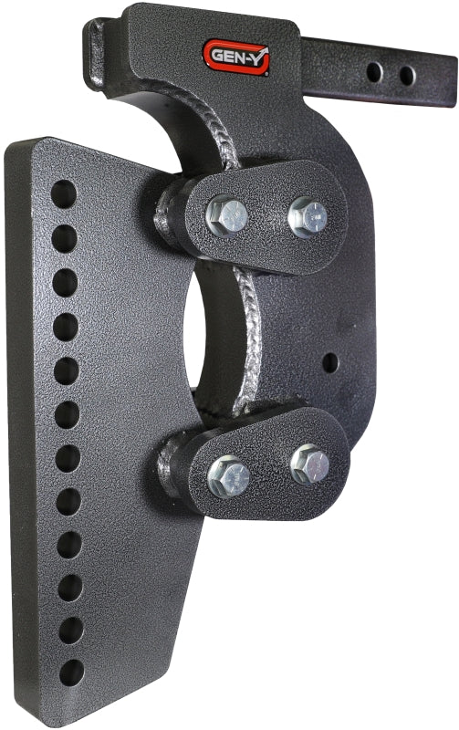 GEN-Y Hitch Gen-Y The Boss Torsion-Flex 2in Weight Distribution Shank 15.5in Drop 16K Hitch w/Stabilizer Kit