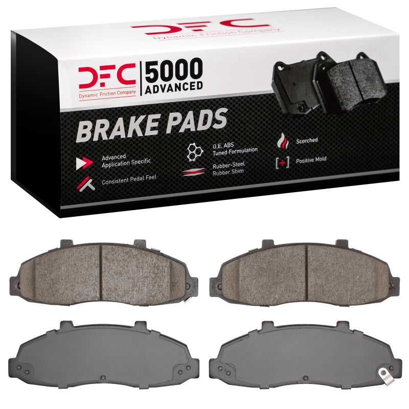 DFC 97-04 Ford F-150 RWD Front 5000 Advanced Ceramic Brake Pads