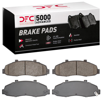 DFC 97-04 Ford F-150 RWD Front 5000 Advanced Ceramic Brake Pads