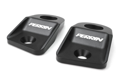 Perrin Performance PERRIN 15-21 Subaru WRX/STI / 13-17 Crosstrek / 12-16 Impreza Upper Radiator Bracket Set - Black