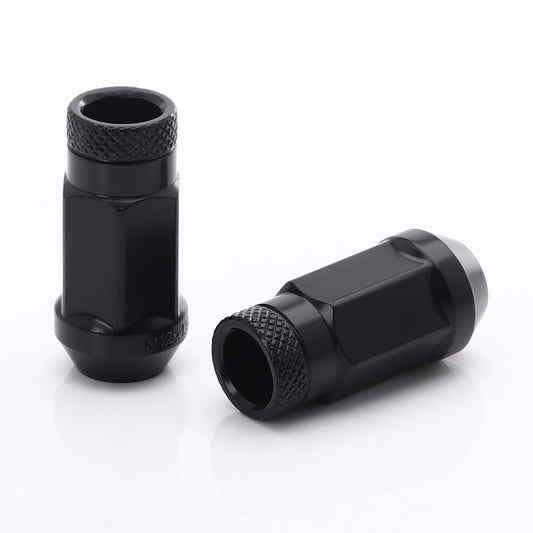 JR Wheels JN1-12125BK Forged Steel Japan Racing Nuts JN1 12x1,25 Black