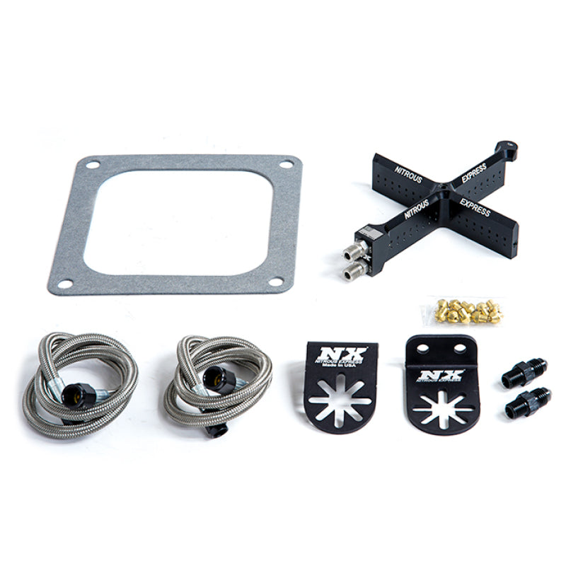 Nitrous Express Covert Crossbar 4500 Flange Stage 6 Plate Conversion 50-300HP