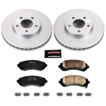 PowerStop Power Stop 02-06 Buick Rendezvous Front Z17 Evolution Geomet Coated Brake Kit