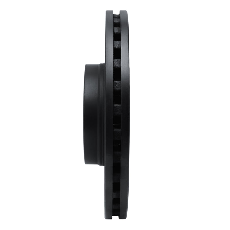 R1 Concepts R1 15-25 Ford Transit-350 HD/DRW Front Left Drilled & Slotted Black Brake Rotor