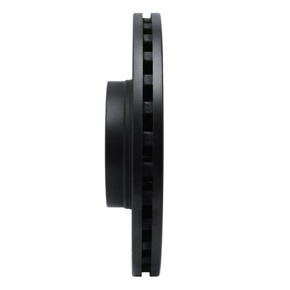 R1 Concepts R1 15-25 Ford Transit-350 HD/DRW Front Left Drilled & Slotted Black Brake Rotor