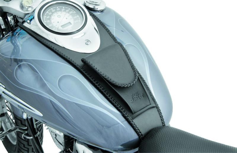 Mustang Motorcycle Mustang 07-17 Yamaha 1300 V-Star Cruiser Tank Bib - Black