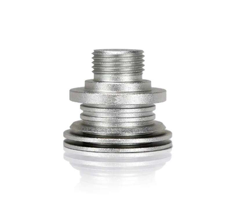 NRG Shift Boot Retainer- Works with SK-350,450,480, 800 & Heat Sink Shift knobs (m18x1.5)- Silver