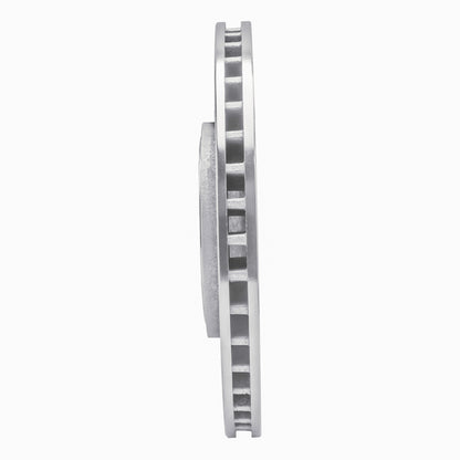 R1 Concepts R1 08-14 Chrysler 200 Front Right Drilled & Slotted Silver Brake Rotor