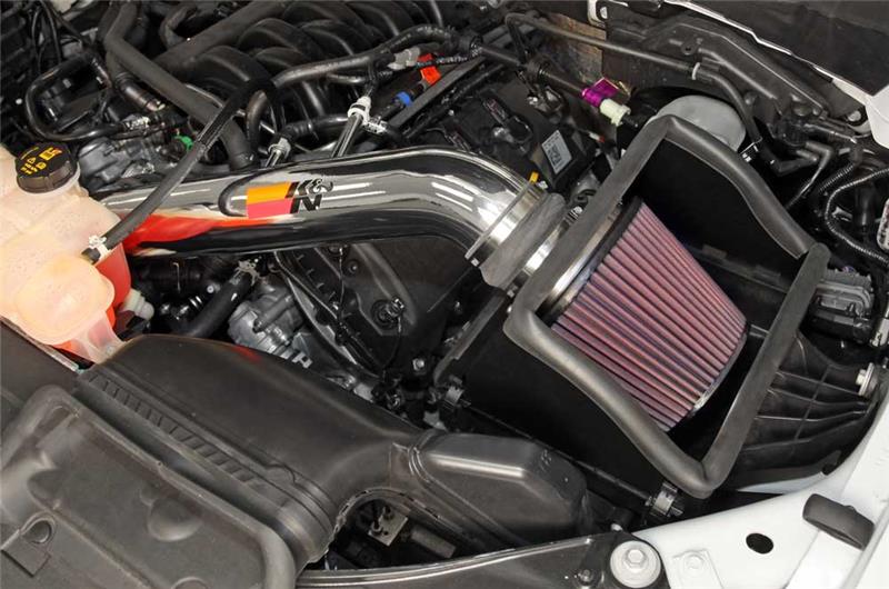 K&N Engineering K&N 15 Ford F150 5.0L V8 F/I High Flow Performance Intake Kit