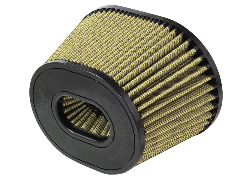 aFe Magnum FORCE Intake Rplcmnt Air Filter 3-1/4IN F x (9x6-1/2)IN B x (6-3/4x5-1/2)IN T x 5-3/8IN H