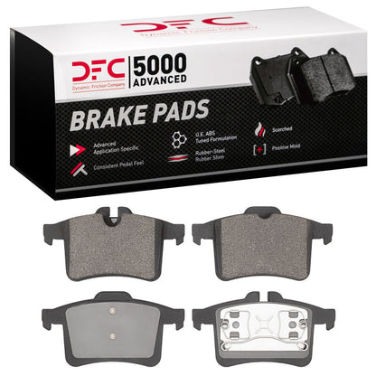 DFC 13-15 Jaguar XKR Rear 5000 Advanced Low Metallic Brake Pads