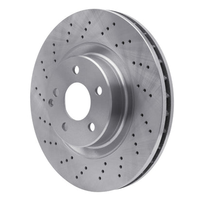 DFC 03-12 Mercedes-Benz E550 Front Drilled Brake Rotor