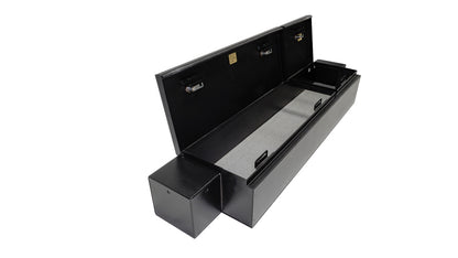 Tuffy Products Tuffy Underseat Lockbox W/ Key Lock For Ram Trucks Crew Cab