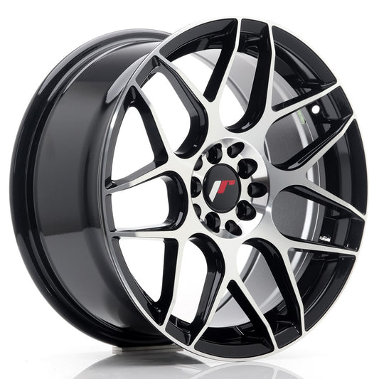 JR Wheels JR18178053573GBM JR Wheels JR18 17x8 ET35 5x100/114 Gloss Black Machined Face