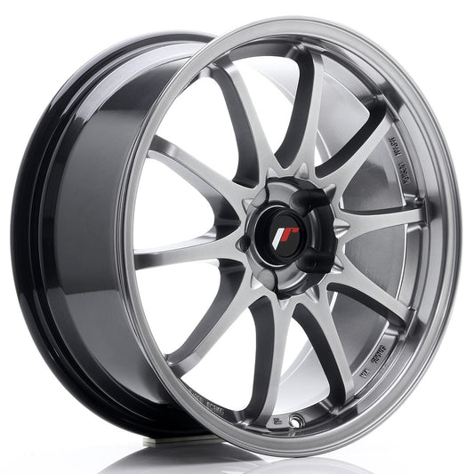 JR Wheels JR518805X3574HB JR Wheels JR5 18x8 ET35 5H BLANK Hyper Black